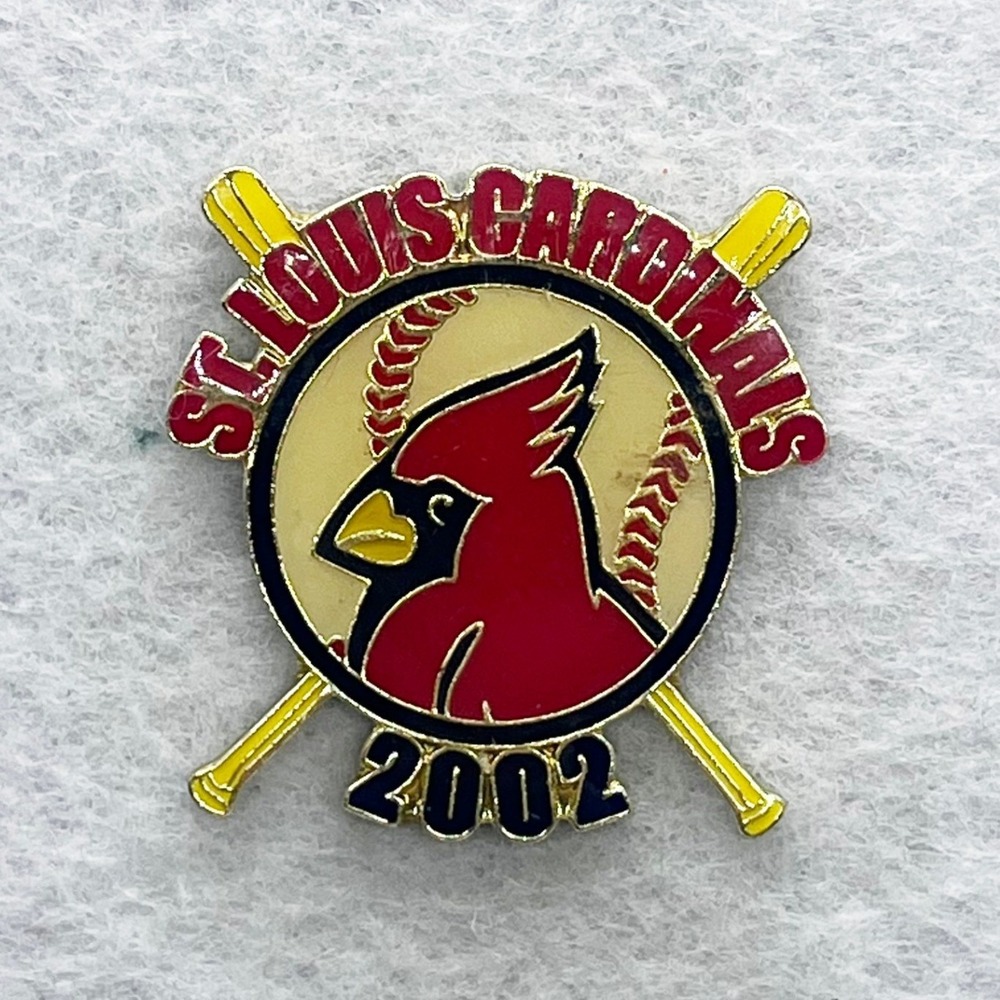 🔮 5/$25 Vintage St‎ Louis Cardinals 2002 Pin